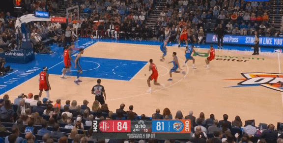 末节比赛开, 火箭队客场 末节比赛开, 火箭队客场